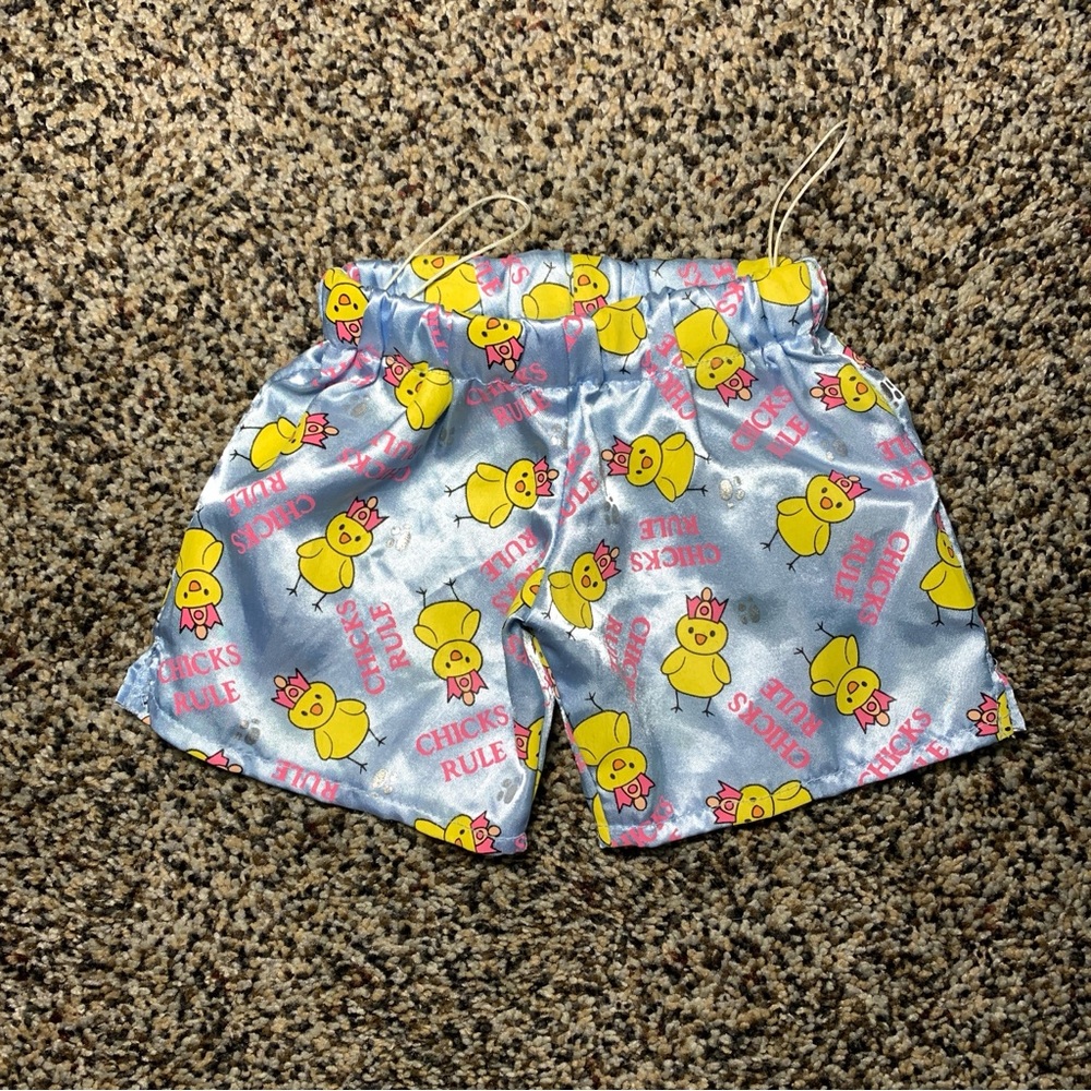 Build-A-Bear Workshop Chicks Rule Pajama and Slippers Outfit - Picture 5 of 9